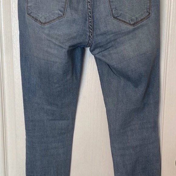 KanCan Ripped Skinny Jeans in Medium Wash Blue - Picture 2 of 8